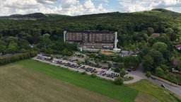 Eine Luftaufnahme einer der Mühlenkreiskliniken.