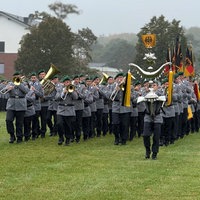Heeresmusikkorps begleitet die Veranstaltung musikalisch