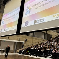 Leinwand im AUDIMAX
