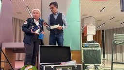 Tanja Knopp vom Deutschen Roten Kreuz