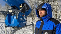 Skiliftbetreiber Fabian Klante