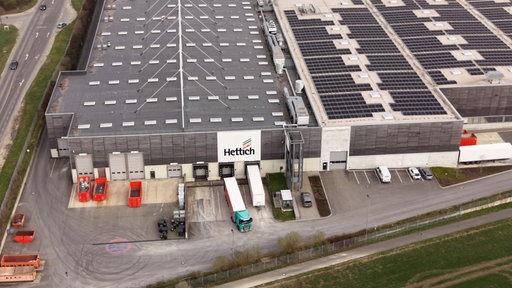 Das Firmengebäude der Firma Hettich