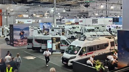 Auf der Messe Caravan Salon