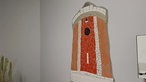 rotes Mosaikbild vom Elisenturm