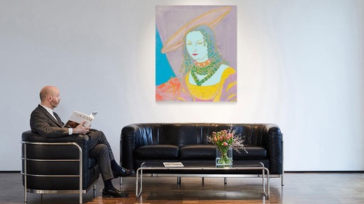 Dieses Kunstwerk von Andy Warhol soll bis zu eine Million Euro einbringen.