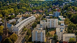 Blick auf Bonn von der Godesburg