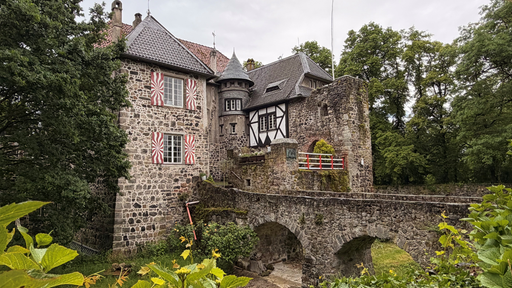 Die historische Burg Lede in Bonn Vilich.