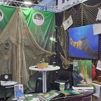 Ein Stand auf einer Messe