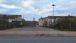 Ein Eingangstor zum Hafen