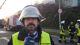 Andreas Klos von der Krefelder Feuerwehr