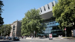 Der Campus der RWTH Aachen von vorne 