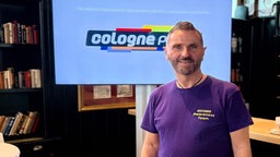 Detlef Mücke vom Awareness-Team der Cologne Pride