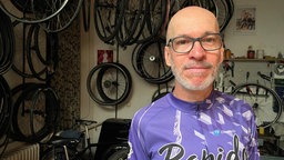Thomas Wallraff ist seit 2013 Radkurier
