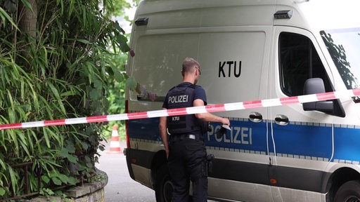 KTU führt eine Durchsuchung in Solingen durch.
