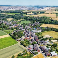 Das gerettete Dorf Kuckum von oben
