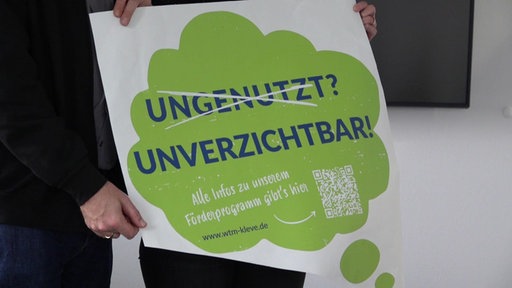 Plakat zu Klever Förderprogramm