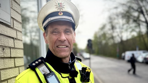 Polizist Peter Lohmann: ausgezeichnet als einer der besten Polizeisportler Deutschlands
