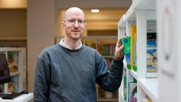Fachbereichsleiter der Stadtbibliothek Thomas Druwe