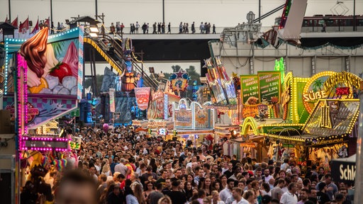 Die Düsseldorfer Rheinkirmes 2018