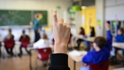 Schulklasse, Melden, Schulkinder, Grundschulklasse