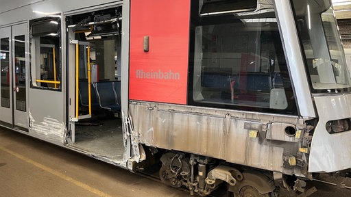 Straßenbahn Rheinbahn Unfall