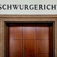 In diesem Saal des Landgericht Hagen findet der Prozess gegen Torben S. statt