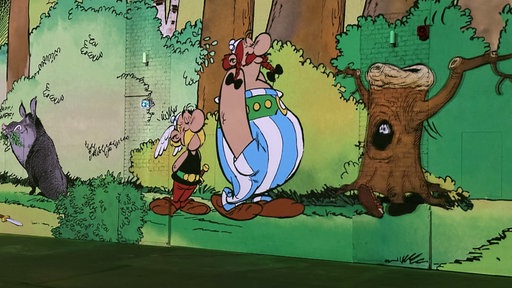 Asterix und Obelix bei Phoenix de Lumieres