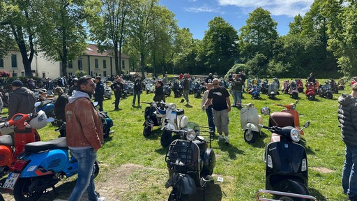 Vespa-Treffen in Bottrop