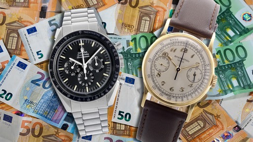Symbolbild: Uhren und Geld ergaunert durch Liebesbetrug