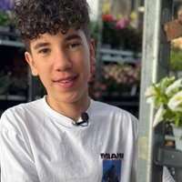 Das Bild zeigt den 14-jährigen Noah, der zusammen mit seinem Vater die Aktion ins Leben gerufen hat.