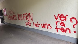 Schmierereien am SPD-Büro in Duisburg