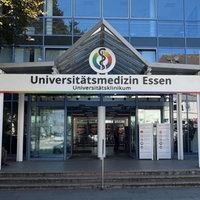 Eingang des Universitätsklinikums Essen