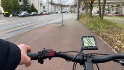 Warnstreik: Mit dem Fahrrad entlang der Linie 302