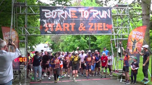 Der Start des 48-Stunden-Ultralaufs