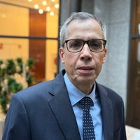 Sparkassen-Chef Michael Klotz am 14.01.2026 zum spektakulären Bankeinbruich in Gelsenkirchen-Buer