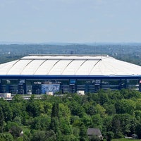 Die Veltins-Arena von außen
