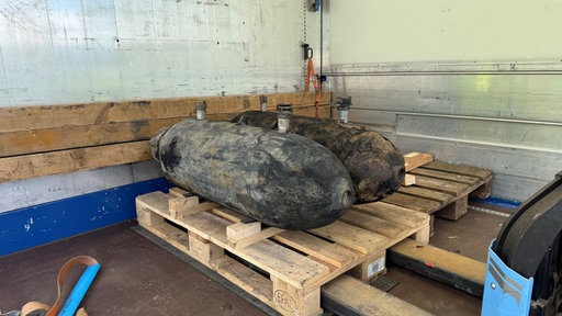 Entschärfte Bombe