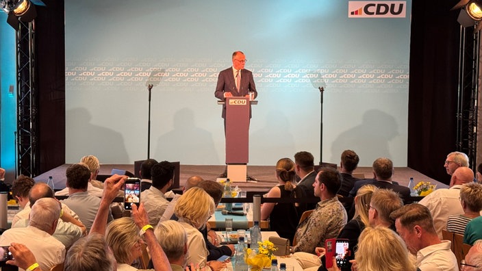 Friedrich Merz in Hüsten