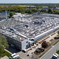 Luftaufnahme des Unternehmens 