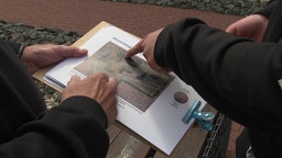 Plan der Minigolfbahn zur Spielanalyse 