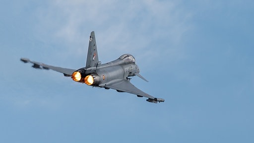 Eurofighter fliegt