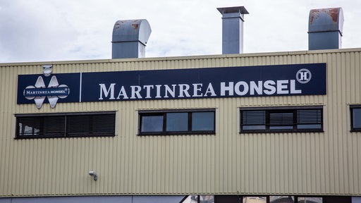 Die Firma Martinrea Honsel von außen