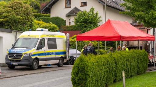 Unfallstelle in Lennestadt-Altenhundem