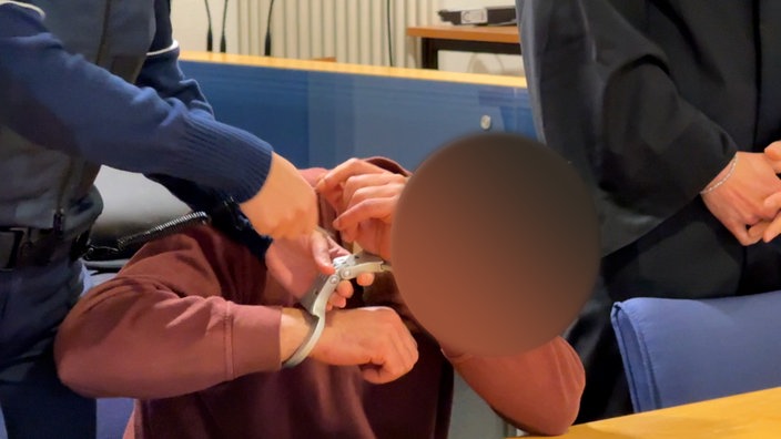 Angeklagter im Landgericht Arnsberg