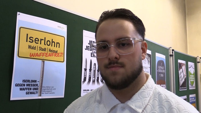 Azad Schultz, Schüler am Berufskolleg Iserlohn