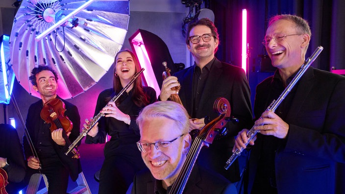 Musiker:innen des WDR Funkhausorchesters