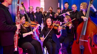 Musiker:innen des WDR Funkhausorchesters