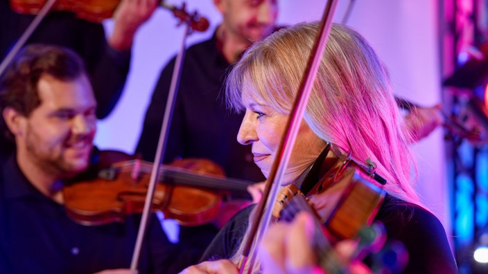 Musiker:innen des WDR Funkhausorchesters