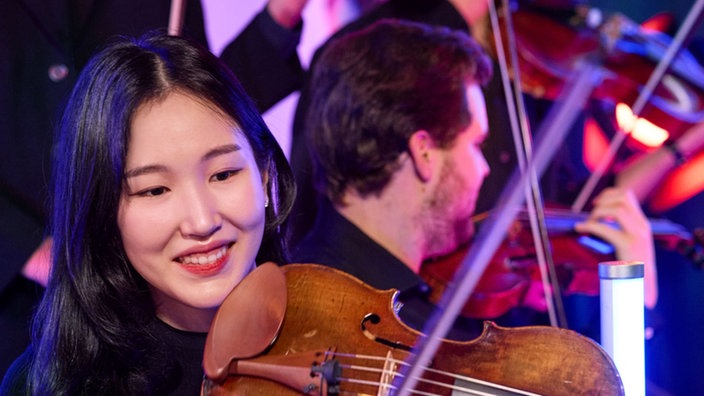 Musiker:innen des WDR Funkhausorchesters