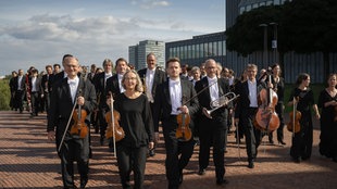 Musiker:innen des WDR Sinfonieorchesters